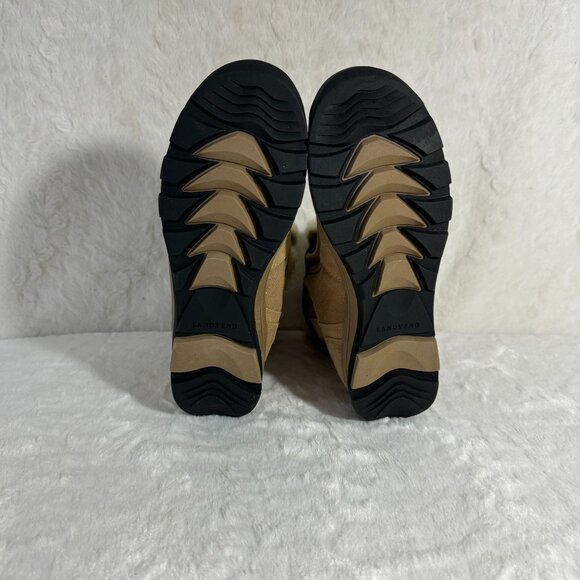 Lands' End Girls Powder Belle Bootie US 5 Medium Thermolite Insole Dark Fawn - Picture 5 of 10